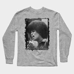 Angela Davis Long Sleeve T-Shirt